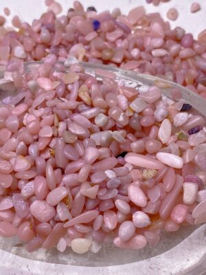 Pink Opal Crystal Chips