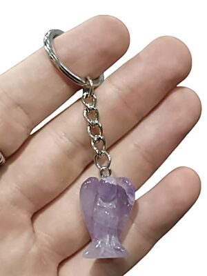 Crystal Angel Keychain