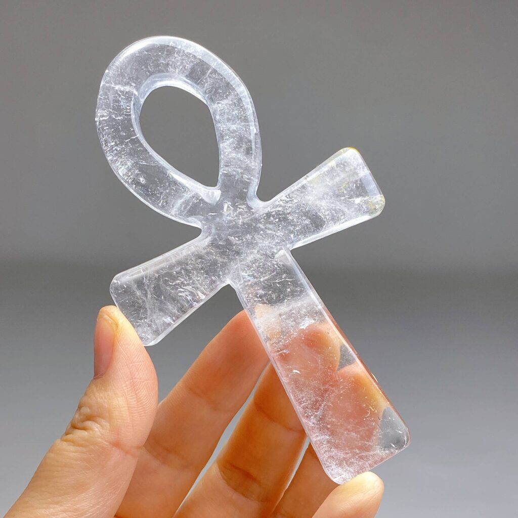 Crystal Ankh · Clear quartz