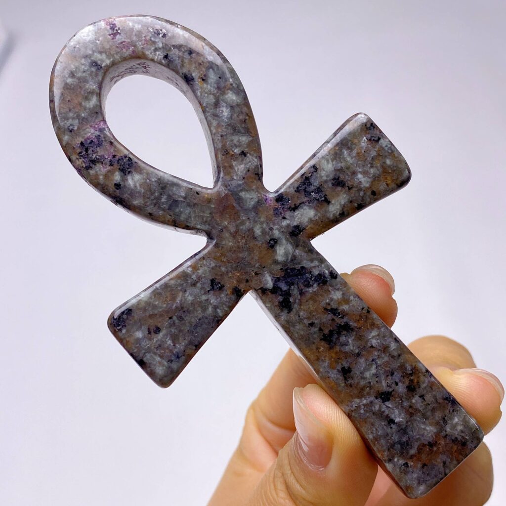 Crystal Ankh · Yooperlite
