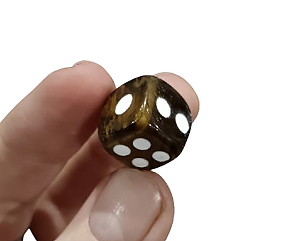 Crystal Dice · Tiger's eye