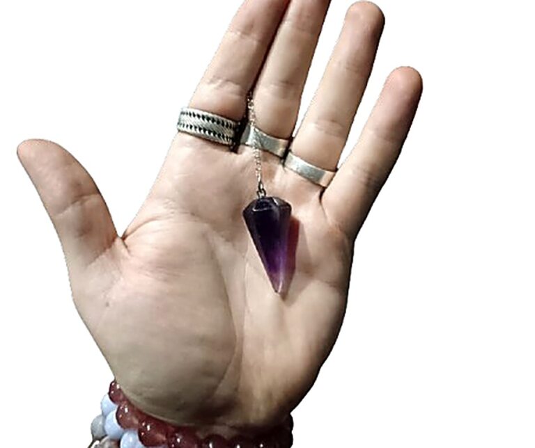 Amethyst pendulum