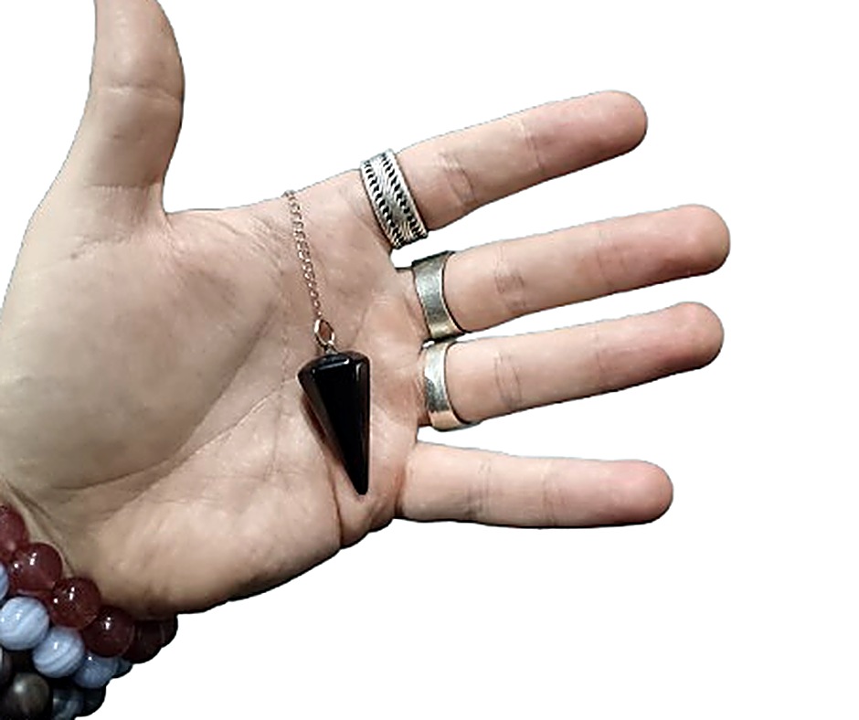 Crystal Pendulum · Obsidian