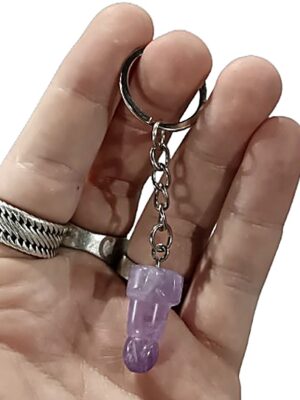 Crystal Penis Keychain