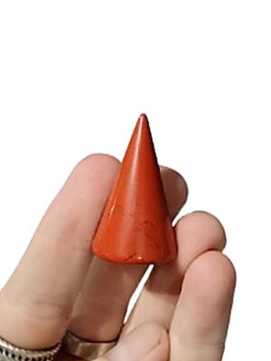 Crystal Ring Holder (Ring Charger) · Red jasper