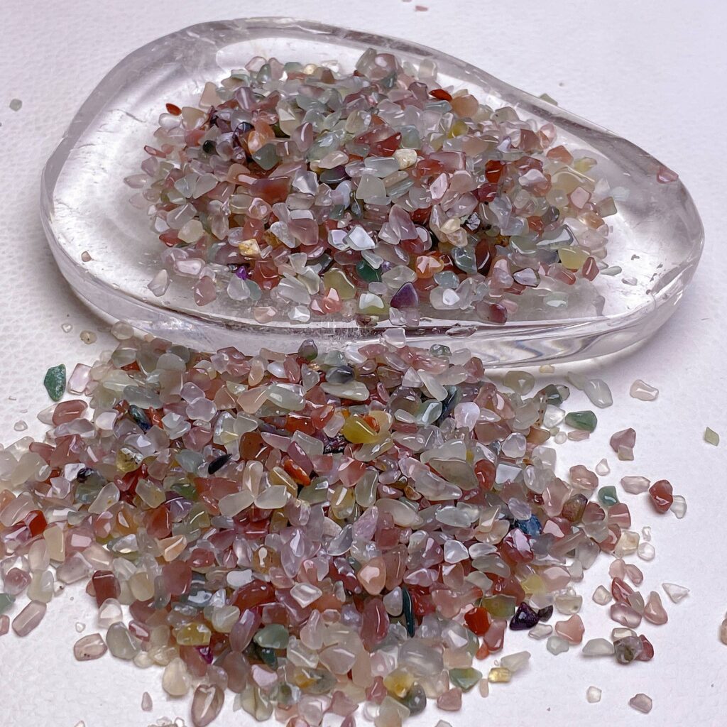 Agate Crystal Chips