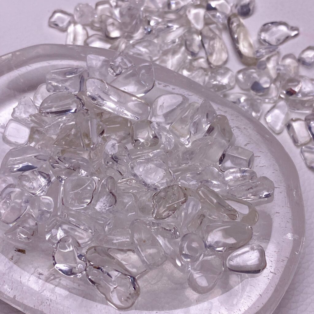 Clear Quartz Crystal Chips