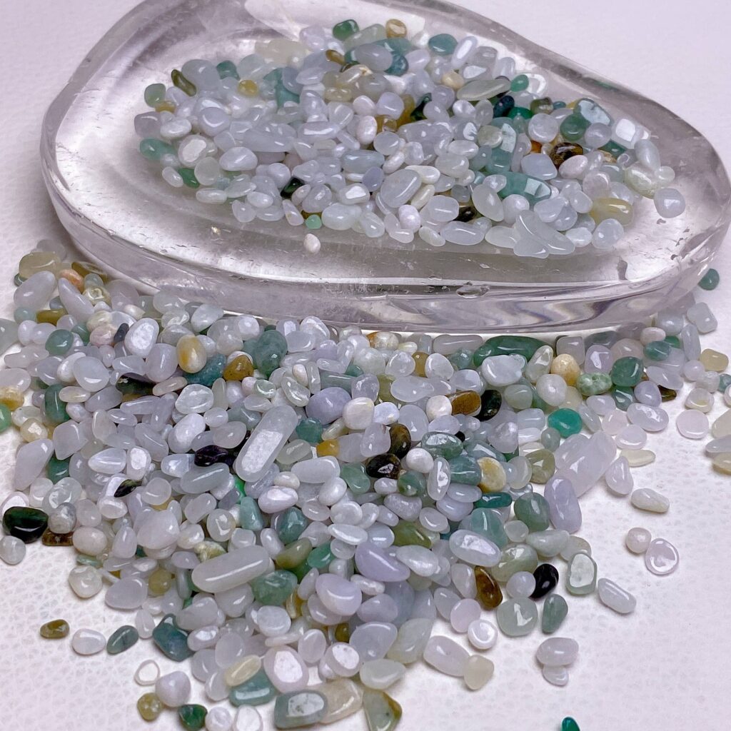 Jadeite Crystal Chips