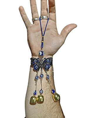 Evil Eye Hanging Decor · Butterfly with bells