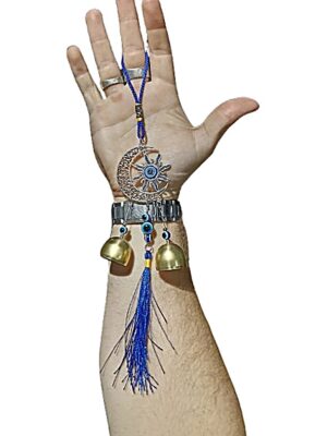 Evil Eye Hanging Decor · Crescent moon with sun