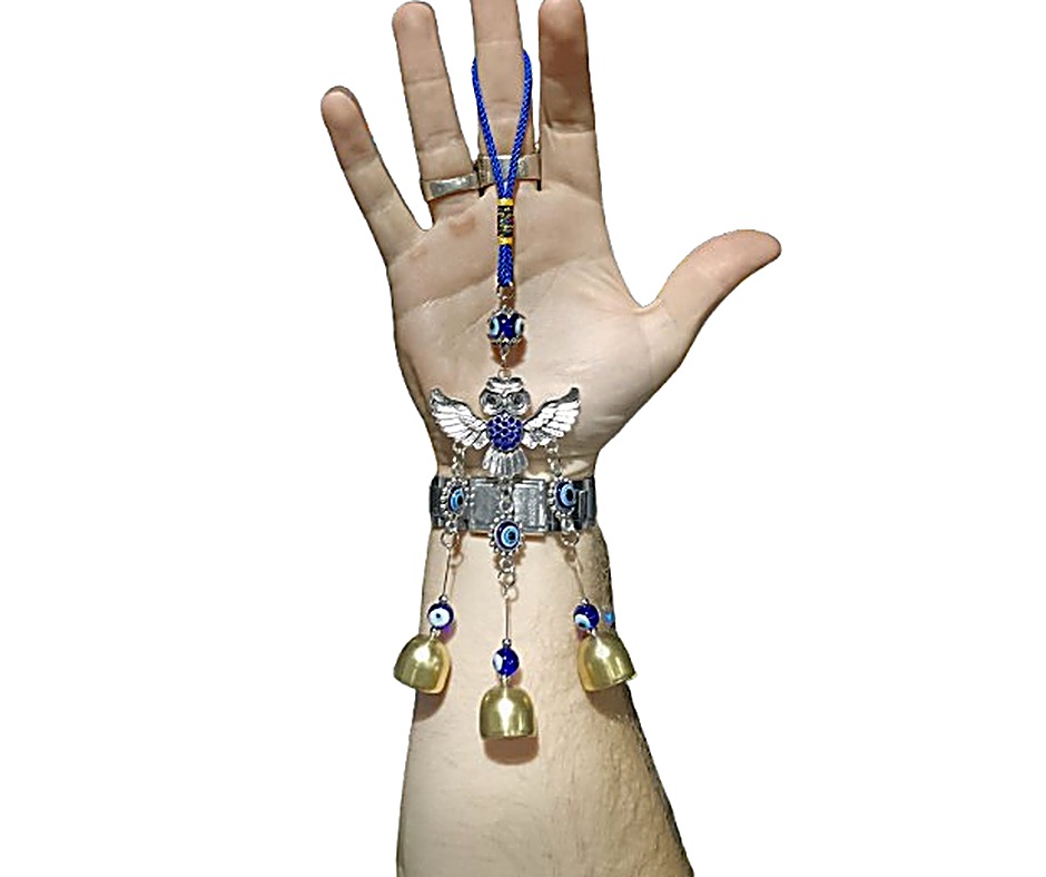 Evil Eye Hanging Decor · Owl