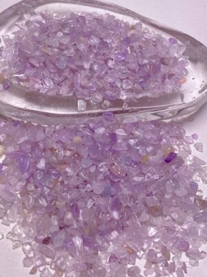 Purple Chalcedony Crystal Chips