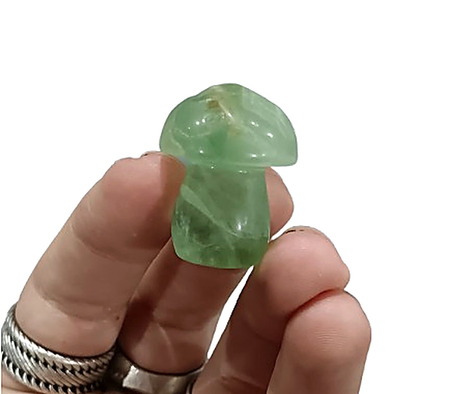 Medium Fluorite Mushroom