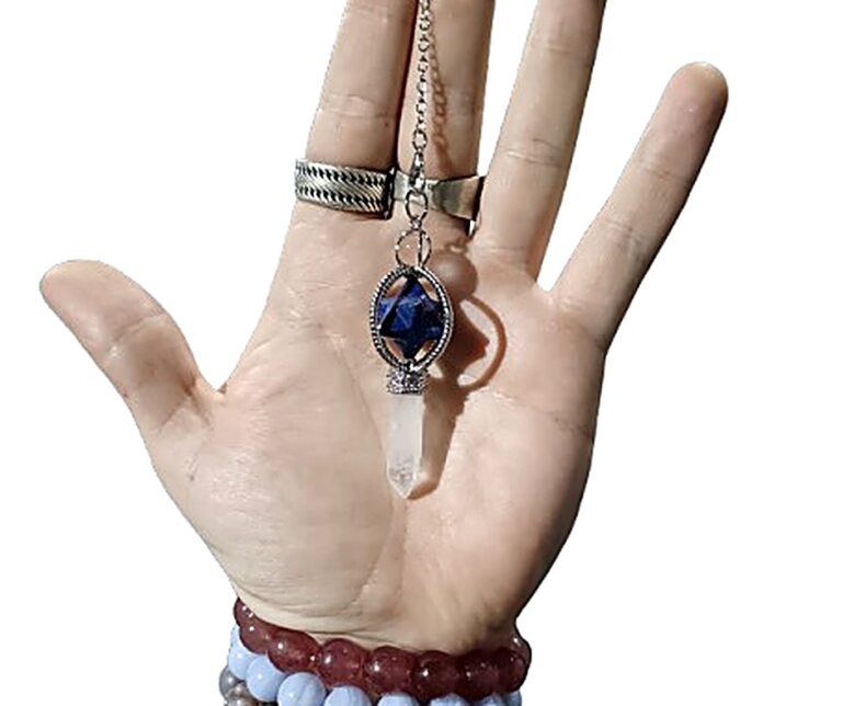 Lapis lazuli merkaba pendulum