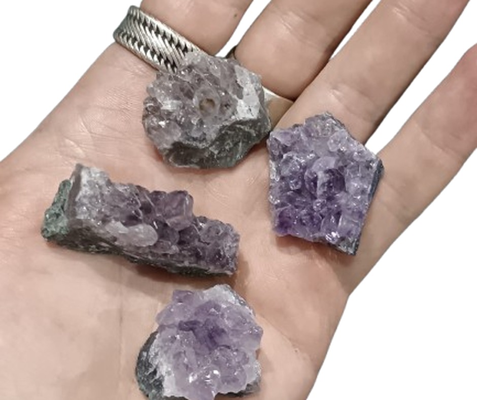 Mini Amethyst Clusters