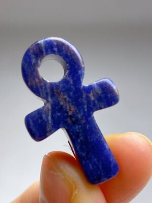 Mini Crystal Ankh · Lapis lazuli