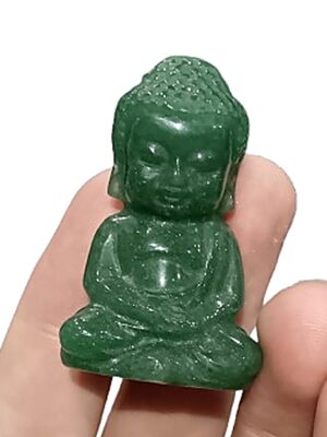 Mini Crystal Buddha · Aventurine