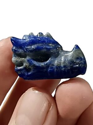 Mini Crystal Dragon Head · Lapis lazuli