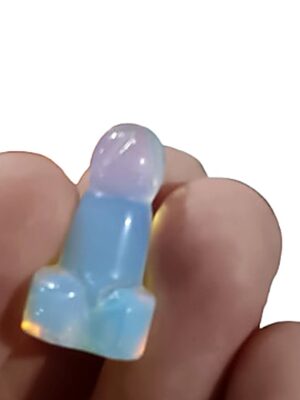 Mini Crystal Penis · Opalite