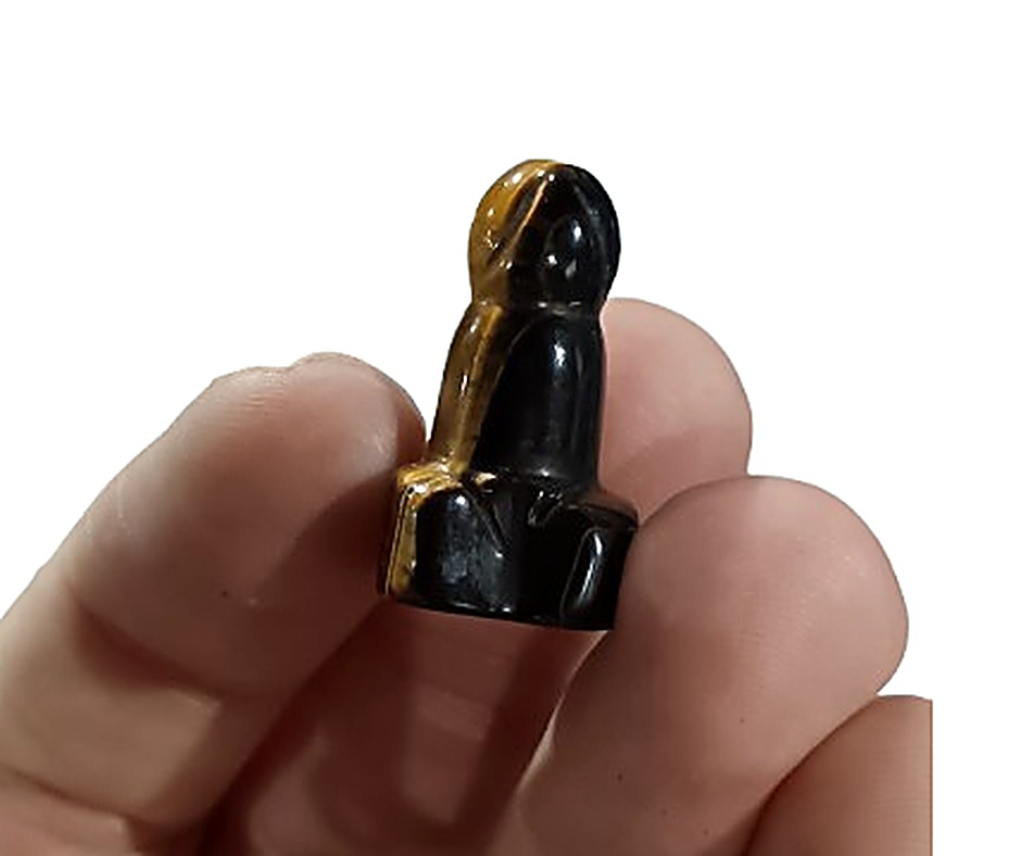 Mini Crystal Penis · Tiger's eye