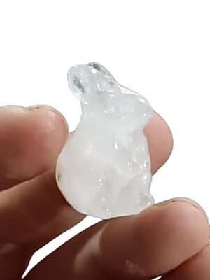 Mini Crystal Rabbit · Clear quartz
