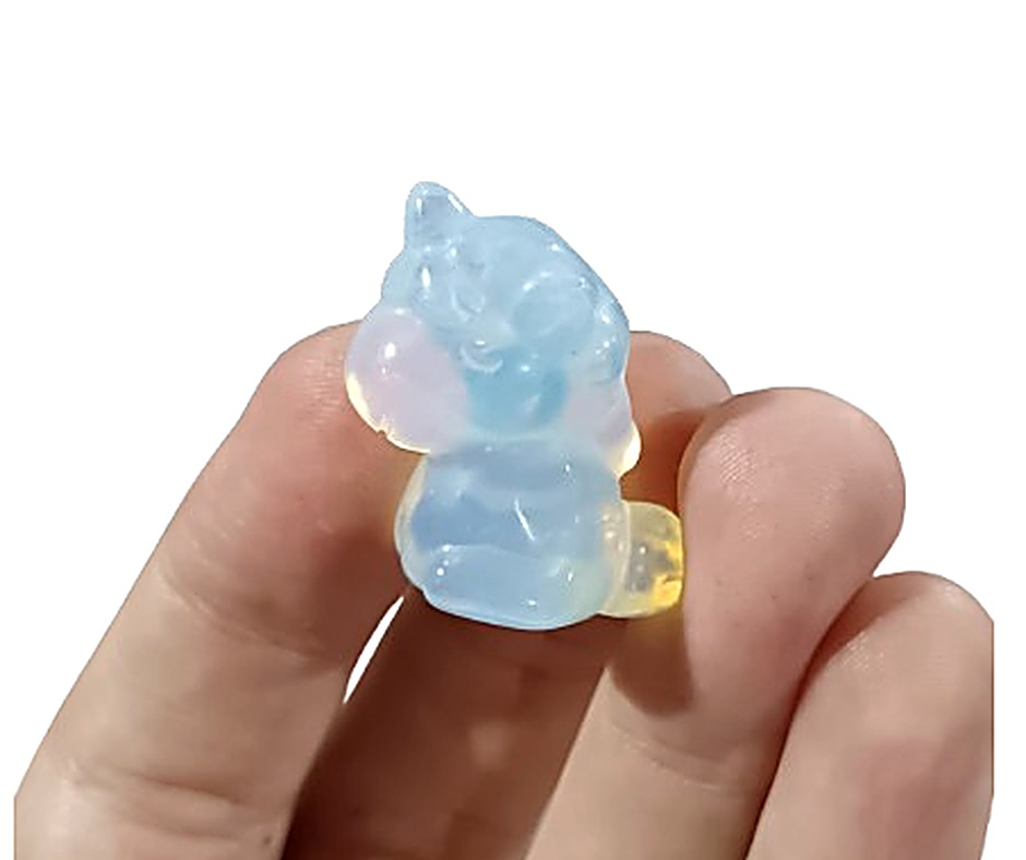Mini Crystal Unicorn · Opalite