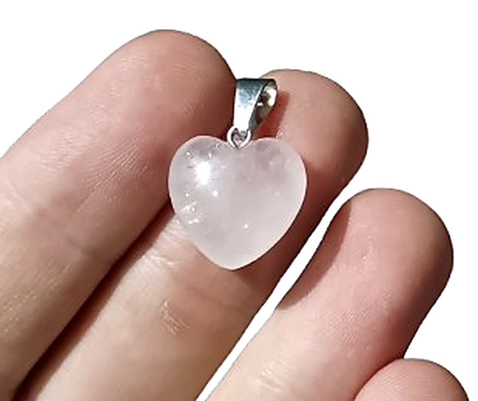 Mini Mini Crystal Heart Pendant