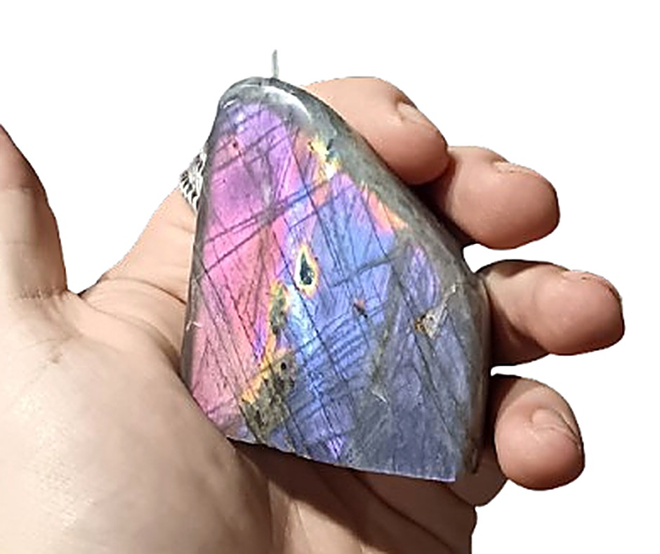 Large Purple Labradorite Freeform