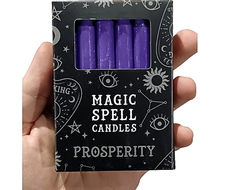 Prosperity spell candles