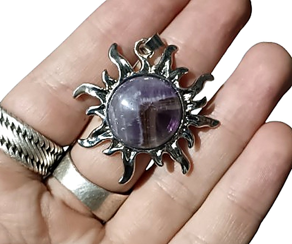 Crystal Sun Pendant