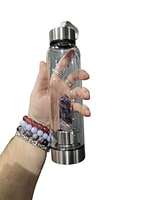 Crystal Water Bottle · Full set · Amethyst